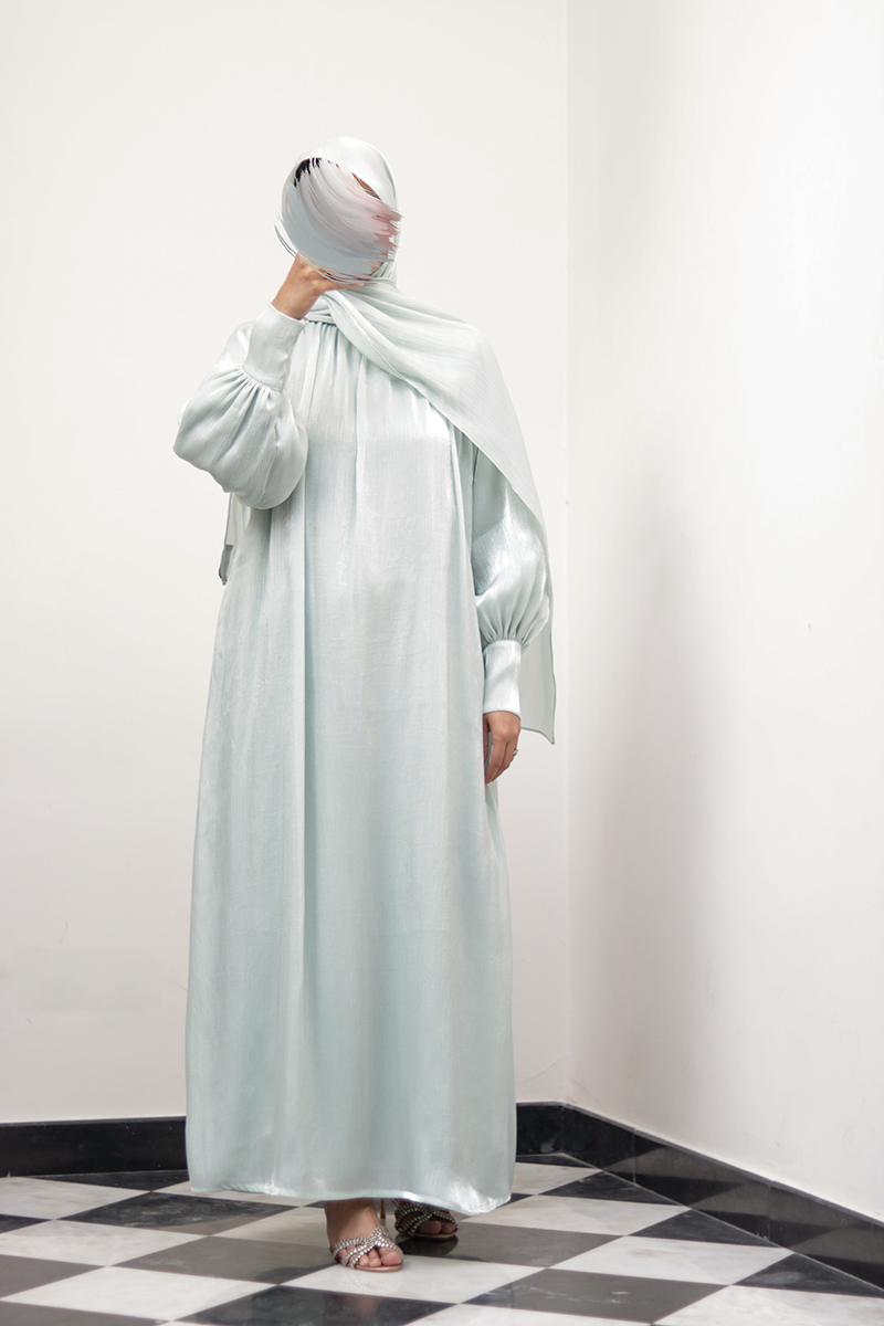 Glacé Mint Muse Abaya