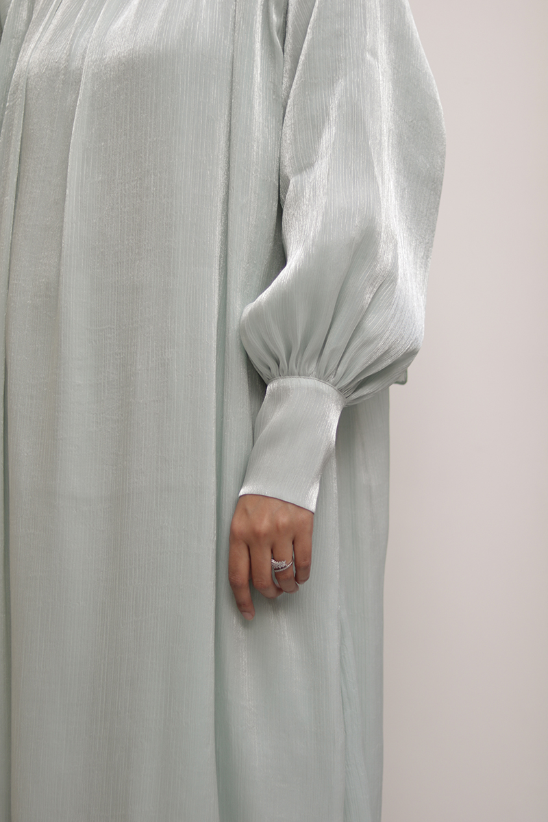 Glacé Mint Muse Abaya - Image 3